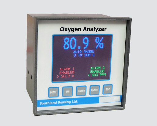 XRS-320D在線常量氧氣分析儀1/4 DIN尺寸 氧傳感器外置Online Percent Oxygen Analyzer, 1/4 DIN Package, Remote Sensor Hous